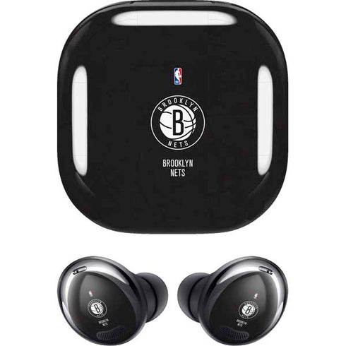 NBA Brooklyn Nets Distressed Galaxy Buds Pro Skin